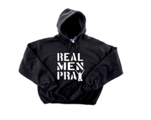 Load image into Gallery viewer, Real  Men Pray Hoodie