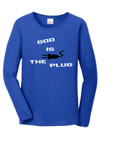 Load image into Gallery viewer, God is The Plug Long Sleeve