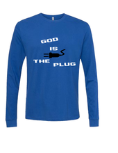 Load image into Gallery viewer, God is The Plug Long Sleeve