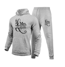 Load image into Gallery viewer, " Mid Weight "  Mr and Mrs  SweatSuits