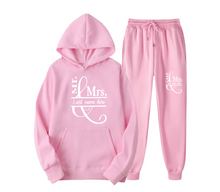 Load image into Gallery viewer, " Mid Weight "  Mr and Mrs  SweatSuits