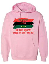 Load image into Gallery viewer, We Ain't Won Yet Hoodie