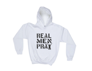 Real  Men Pray Hoodie