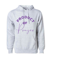Load image into Gallery viewer, PRODUCT OF PRAYER HOODIE
