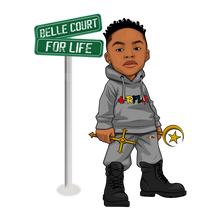 Load image into Gallery viewer, Chase Belle Court For Life Hoodie
