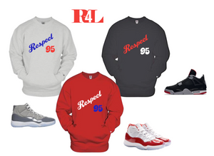 Kangaroo Respect Sweatshirts ( New Suede Lettering)