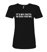 Load image into Gallery viewer, FAITH  FOR ME SHORT SLEEVE LADIES
