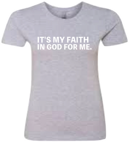 FAITH  FOR ME SHORT SLEEVE LADIES