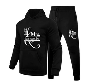 " Mid Weight "  Mr and Mrs  SweatSuits