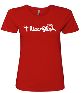 THICC-FIL-A  LADIES  SHORT SLEEVE